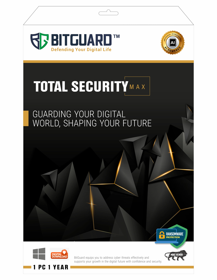 BitGuard Total Security Max - 1 PC 1 Year